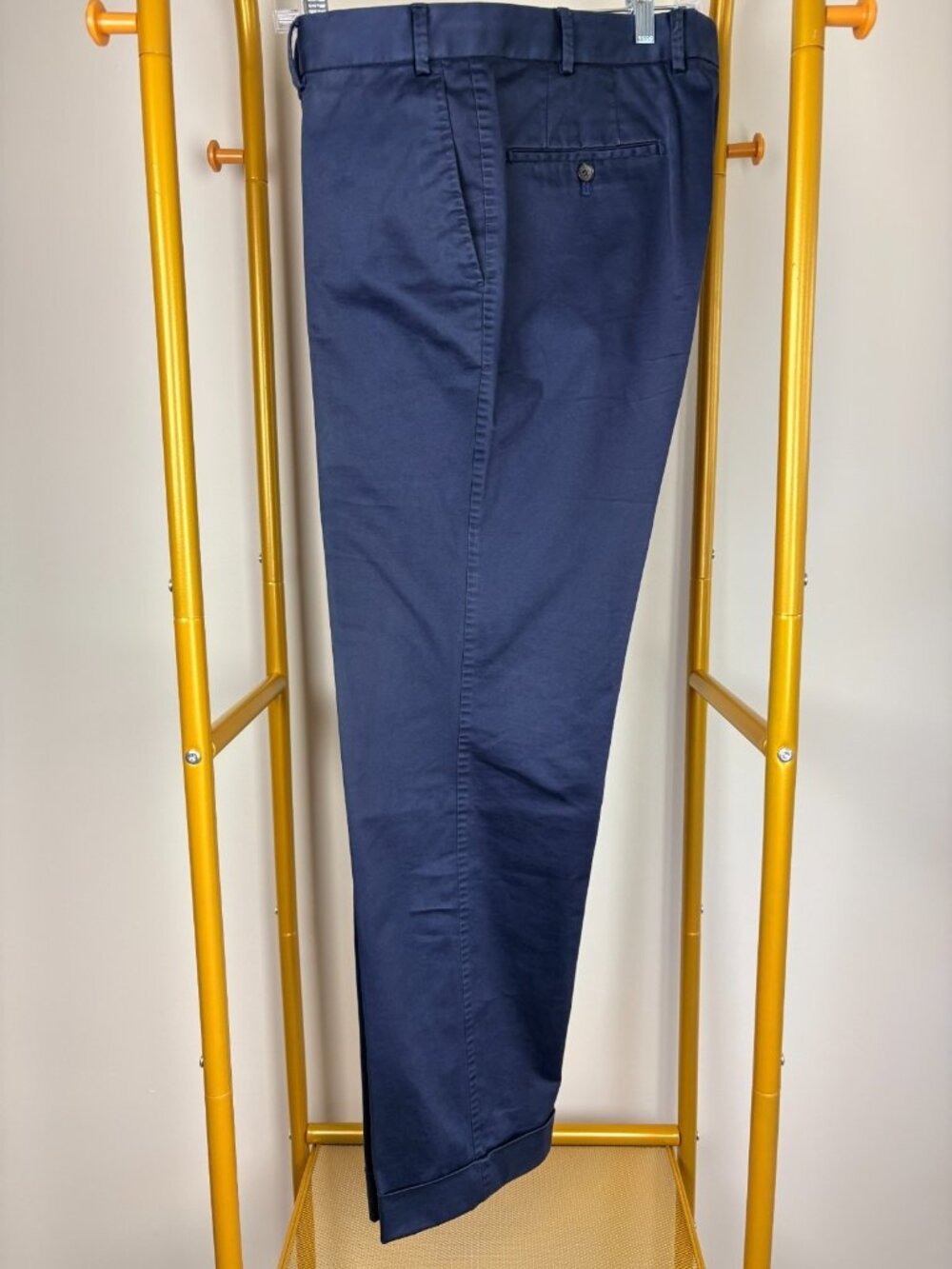 RECENT Paul Stuart Navy Chino Casual Pants 34 x 30